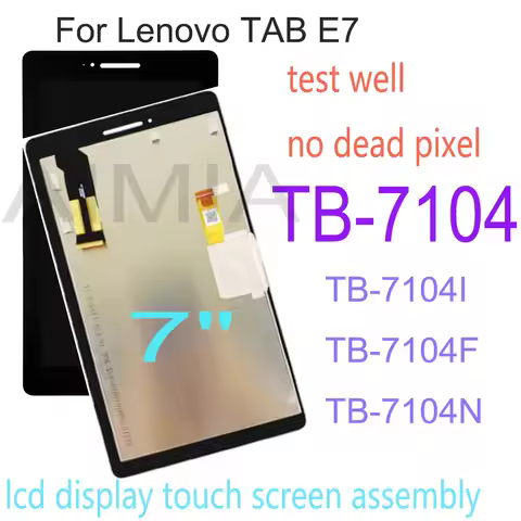 7 inch lcd for lenovo tab e7 tb-7104 tb-7104i tb-7104f tb-7104n 7104 lcd display touch screen digiti