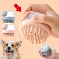 Dog Shower Brush Pet Shampoo Dispenser Pet Bath Brush Shower Brush Massage Brush Dog Cat Shower Brus