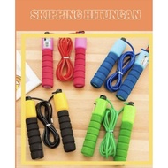 Skipping rope jumping rope/ with jumping counter