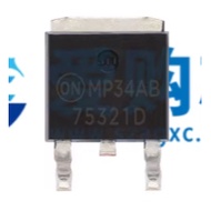 10PCS/LOT HUF75321D3ST Patch TO-252 Printing 75321D Field Effect Management N Channel 55V 20A