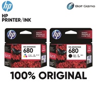 【READY STOCK)】HP 680 Black / Tri-Color / Twin-Pack / Combo-Pack HP680 Original Ink Cartridge Color Printer