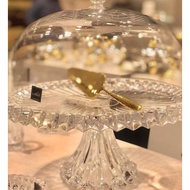 Crystal Foot With Rogaska Crown Jewel Lid