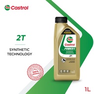 Castrol POWER1 2T (1L) Teknologi Sintetik Motosikal ISO-L-EGD JASO FD