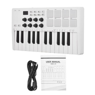 M-VAVE 25-Key MIDI คีย์บอร์ด SMK-25 Mini USB คีย์บอร์ด MIDI Mini แบบพกพา USB คีย์บอร์ด MIDI Controll
