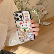 Thumper Rabbit Fortune Cat Dollar Magnetic Hard Transparent Phone Case for iPhone 17 16 15 14 13 12 