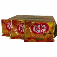 ❤ถูกเวอร์❤ KITKAT ORANGE!! รสส้มแมนดาริน.. ห่อสีส้ม!สินค้านำเข้าจากญี่ปุ่น 1SETCOMBO/3ห่อ KM9.40