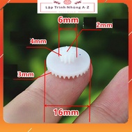 [Embedded Programming A-Z][G105] Combo of 10 Crown 2-Stage Gears (5mmx15mm) 2mm Shaft