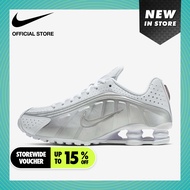 Nike Women's Shox R4 Shoes - White [AR3565-101]