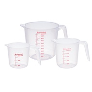 Set of 3 extremely accurate graduated measuring cups - Mixing measuring cups