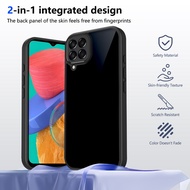 For Samsung M33 M34 F34 M36 F36 M51 M53 M54 F54 M55 C55 F55 M56 F06 Phone Case，Skin Feel Through Bla