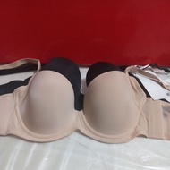Invisible Out bra Whp thin pressed bra, skin color, black, size B75, C75, B80, C80, B85, C85