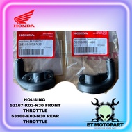 HONDA RS150 V1 V2 RSX-150 Housing Handle Grip Set / Throttle- (53167-K03-N30  (FRONT) /53168-K03-N30