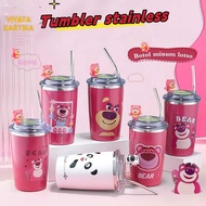 TERMOS Lotso Tumbler Thermos Drinking Mug Lotso 500 stainless steelML free straw