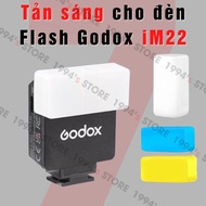 3-color diffuser for Godox iM22 Flash - New high-end version without exposed light