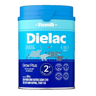 Sữa bột Vinamilk Dielac Grow Plus 2+ Hộp thiếc 850g (Sữa Non)