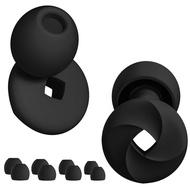 Ear Plugs for Sleeping Noise Cancelling, Reusable Earplugs for Noise Reduction, Soft Silicone Hearin