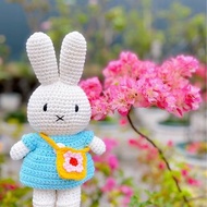 荷蘭 Just Dutch | Miffy 米飛兔和她的水藍色洋裝及小花包