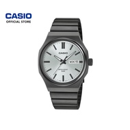 Casio General MTP-E735B-7AV Black Stainless Steel Band Men Watch