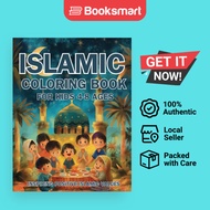 Islamic Coloring Book For Kids Ages 4-8 Inspiring Positive Islamic Values - Paperback - English - 97