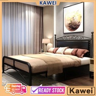 SG Northern Europe Bed Light  Single Bed Modern Platform Bed Simplicity Double Bed