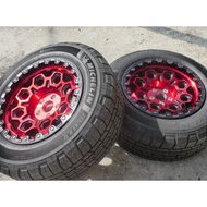 SUV MPV Rim Tayar 5 lubang 5x114.3 Size 17 Inch ( 4x4 Style / CustomMade)