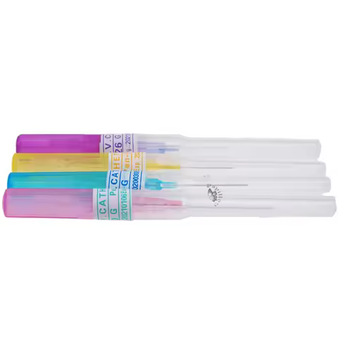 Sterilized I.V.Cannula Disposable IV catheter 14G 16G 18G 20G 22G 24G 26G Cannula dog supplies cat a