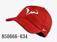 刷卡/免運 &lt;絕對有貨&gt; NIKE Nadal 納達爾 835535-657 帽子 老帽  紅色 86
