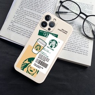 Starbucks Label Phone Case VIVO Y17 1901 1902 Y11 2019 1906 Y15 Y12 1904 1940 Y3S 2020 V1901A V1901T