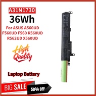 High Quality A31N1730 Replacement Laptop Battery 10.8V 36Wh  For ASUS A560UD F560UD F560 X560UD K560