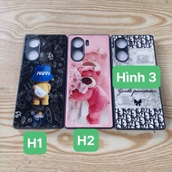 Vivo V29E (india) case with flexible edges and printed glass back