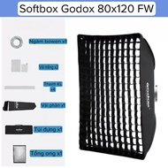 Softbox Godox 80 x 120cm - Softbox 80x120 ngàm bowen