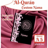 Best Al Quran Custom Nama /Al Quran Terjemah A5/Al Quran Non Terjemah