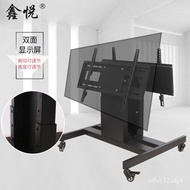 55Inch Stage TV Bracket450Inch Rostrum Display Shelf32-65Floor Mobile-Inch Conference Room Trolley