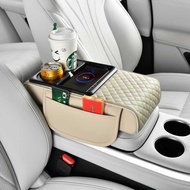 15W Wireless Fast Charging Car Armrest Box Protective Pad Car Tissue Box FCC, CE, RoHS Certification
