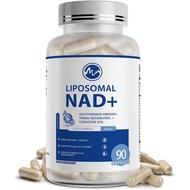 NAD Supplement - Liposomal NAD+ Supplement with Resveratrol for Women/Men, NAD Plus Support Youthful