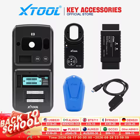 XTOOL KC501 KC100 KS01 SK1 M822 OBD2 Diagnostic Key Programming TOOL For X100PAD3 X100MAX PADS D7 D8