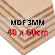 MDF 3MM (40 x 60CM) MDF Photo Frame