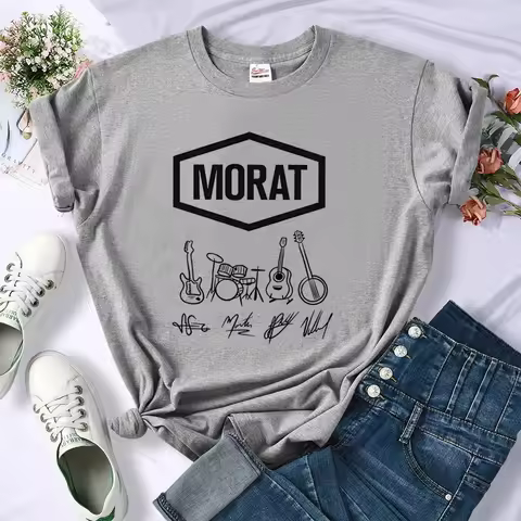 Morat tshirt female Retro grunge kawaii aesthetic vintage tshirt manga party meme summer baddie