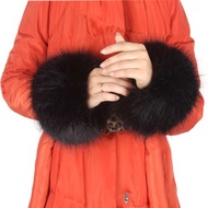 Fox Fur Faux Fur Fur Hand Ring Fur Wristband Female Sleeve Raccoon Fur White Bracelet Cuff Wrist Sle