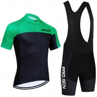 2023 PRO GCN Team Bicycle Clothing Men New Road Bike Wear Racing Clothes Breathable Cycling Jersey S
