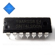 10 Piece SN74LS00N 74LS00 SN74LS01N 74LS01N DIP-14   chip