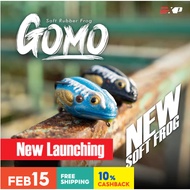EXP GOMO Soft Rubber Frog EXP Soft Frog Haruan Killer Frog Casting Bait Thai Rubber Lure Haruan