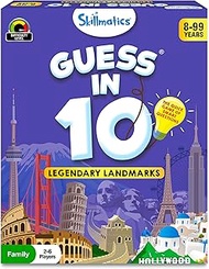 Skillmatics Card Game : Guess in 10 Legendary Landmarks | Gifts for 8 Year Olds and Up | Quick Game 