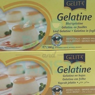 Gelatine Sheet 1Kg Gelatine Sheet Gelatine Leaves Bronze (HALAL) 1kg