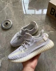 【🔥灰白天使】adidas originals Yeezy Boost 350 V2 “Static” 運動休閒鞋 灰白 天使 鞋帶反光版