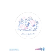 "Natsume Yujincho" Nyanko-sensei Dolomite Coaster Hydrangea