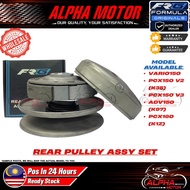 FRG FORMULA ORIGINAL CVT REAR PULLEY CLUTCH SET VARIO150 ADV150 PCX160 V1 V2 V3 SPRING SHOE LINING