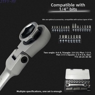Double Head Ratchet 72-Tooth Ratchet 5° Swing Angle Dual-direction Switch