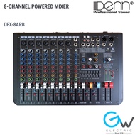 DENN DFX-8ARB 8-Channel Powered Mixer