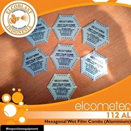 DISC PRICE - Elcometer 112 Wet Film Thickness Hexagonal Comb Aluminum